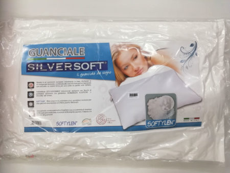 Cuscino da letto con imbottitura eco sostenibile, Silversoft <i><span style="color: red;">ESAURITO</span></i>