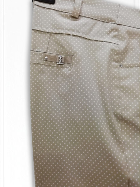 pantalone-beige-donna-sigaretta-a-pois-particolare-zoom