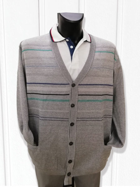 cardigan-uomo-rodes-taglie-forti-3xl-grigia