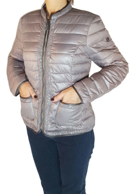 Giubbino husky donna grigio