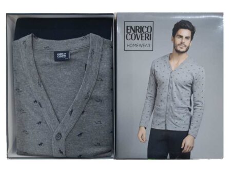 Pigiama uomo cotone interlock art. Prestige EP065 Enrico Coveri