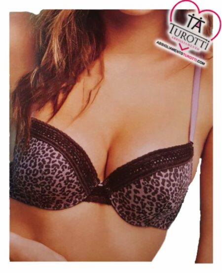 Reggiseno push up graduato, coordinabile con slip e brasiliana, 0114