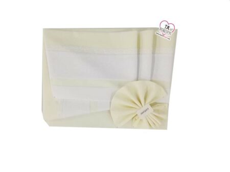 Completo lenzuolo per culla lettino 100% cotone, AIDA Linea Baby 8/295