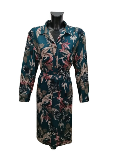 Abito donna manica lunga Art. 6066, Clamatex taglia calibrata