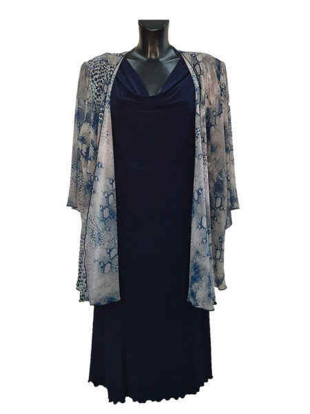 Completo 3 pezzi Donna Casacca canotta gonna, Art. 6821-2474-7215 CLAMATEX