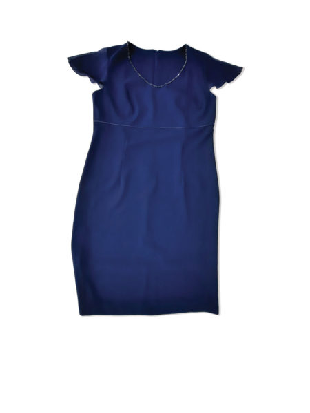 Completo Donna 2 pezzi Abito e soprabito Art. MG 121/18 Kristel taglia calibrata <i><span style="color: red;">ESAURITO</span></i> - immagine 2