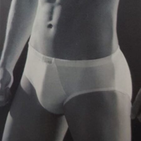 Slip uomo bianco in cotone