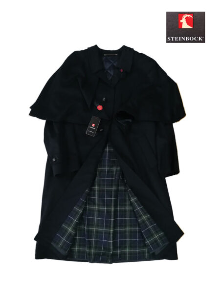 cappotto Loden Steinbock uomo con mantella mod. Postiglione art. MT004 77175 - immagine 2