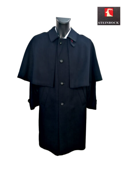 cappotto Loden Steinbock uomo con mantella mod. Postiglione art. MT004 77175 - immagine 3