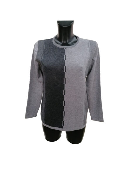 Maglia Girocollo Donna Art. 760 C, MADREPERLA Misto Lana