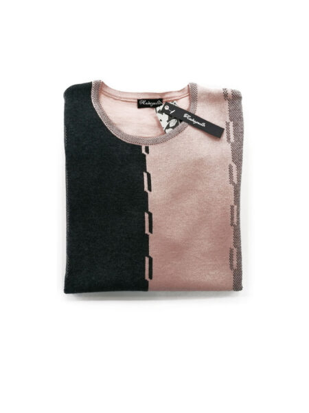 Maglia Girocollo Donna Art. 760 C, MADREPERLA Misto Lana - immagine 2