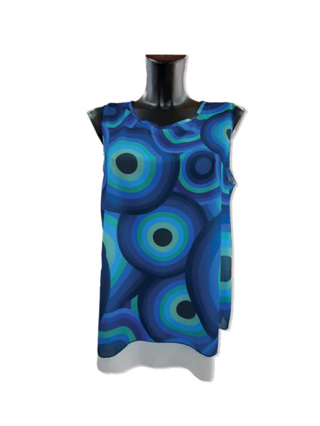 Tailleur  pantalone giacca  canotta  Art. Vinales, GOCCE DI ELENA - immagine 2