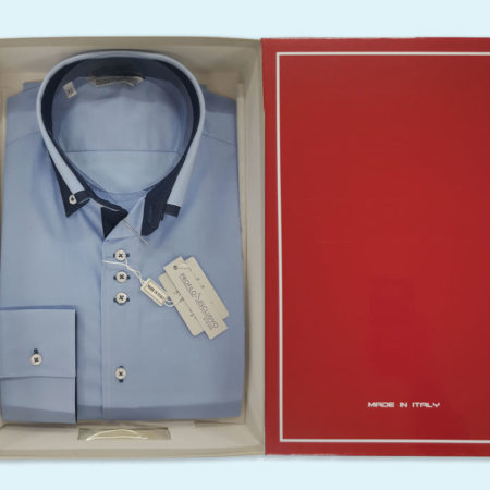camicia-uomo-profilo-esclusivo-dis-tinta-unito-elasticizzato-intermedia-bottoncini-art-Lord-Made-in-Italy