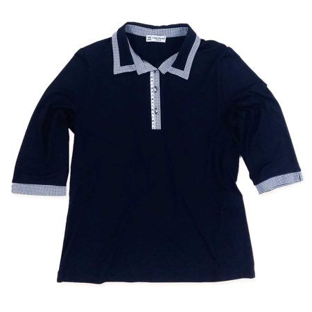 Maglia polo da donna taglie comode oversize