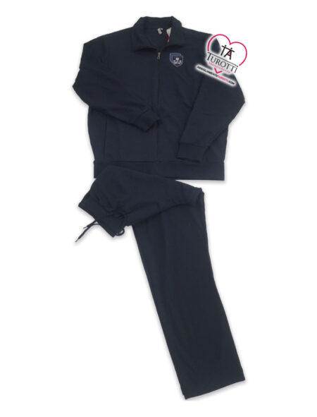 Tuta   Uomo   Manica   lunga   maglia    colore   navy   con    stemma    pantalone   navy     art. 8E78933 M982,   F.lli Campagnolo Dynamic