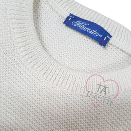 Maglia manica lunga uomo girocollo misto lana art. Mustang, Bluecester - immagine 3