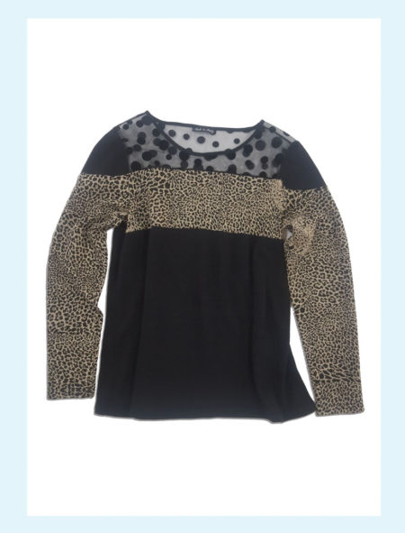 Maglia  donna  girocollo  manica lunga  art. MA05559, Clara Baroni