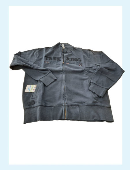 Felpa uomo  estiva con chiusura  zip art. 84F9336, Be Board