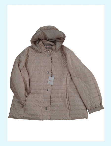 Giubbino Husky Donna beige art. Portici, Gocce di Elena