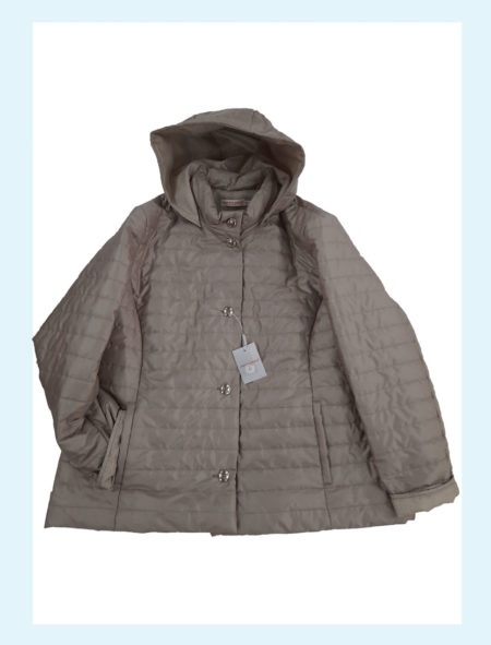 Giubbino Husky Donna nocciola art. Portici, Gocce di Elena