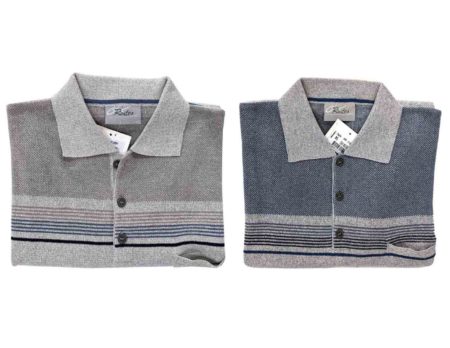 polo uomo maniche lunghe leggero cotone
