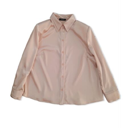 Camicia Donna manica lunga cipria