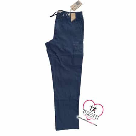 Jeans uomo  SEA BARRIER Darcy con tasche laterali e coulisse in vita - immagine 2