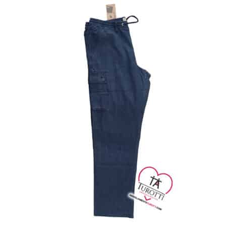 Jeans uomo  SEA BARRIER Darcy con tasche laterali e coulisse in vita - immagine 3