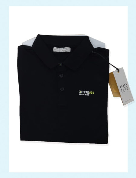 T- Shirt Polo uomo Art. UR71054, URBAN RING mezza manica 100% cotone - immagine 3