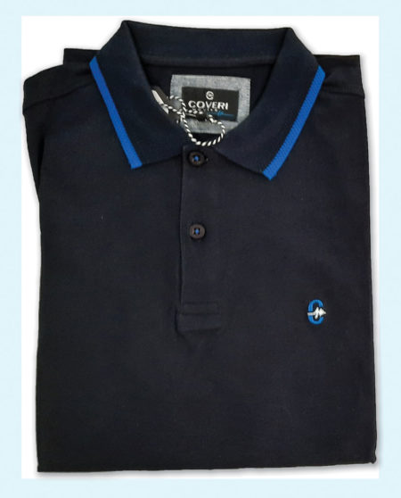 T-shirt Polo Uomo  Art. PL1862, ENRICO COVERI MOVING mezza manica 100% cotone - immagine 2