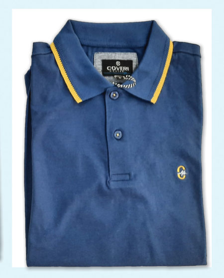 T-shirt Polo Uomo  Art. PL1862, ENRICO COVERI MOVING mezza manica 100% cotone - immagine 3