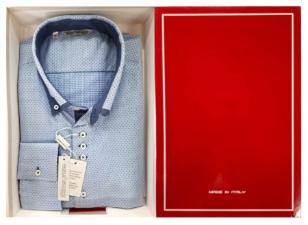 camicia da uomo slim fit sciancrata