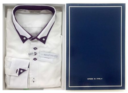camicia uomo slim maniche lunghe