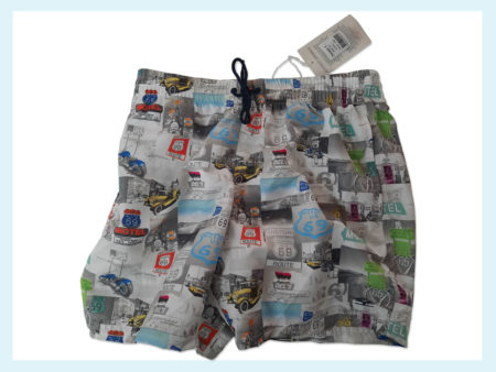 Boxer da bagno/ Boxer da  mare uomo Art. 858344 , JOHNNY BRASCO 100% poliestere - immagine 3