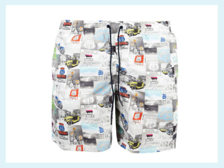Boxer da bagno/ Boxer da  mare uomo Art. 858344 , JOHNNY BRASCO 100% poliestere - immagine 2
