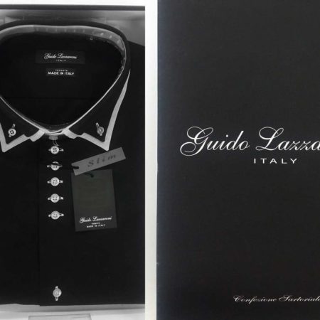 camicia maniche lunghe nera