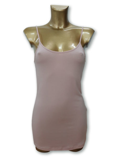 Canotta donna  Art. G19033, Rinascimento spalla stretta colore rosa