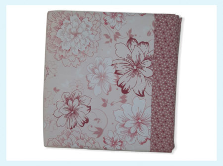 Completo lenzuolo 1 piazza e 1/2 art Atelier Dis. KIMBERLY, Co&Co ITALIA percalle di puro cotone - immagine 2