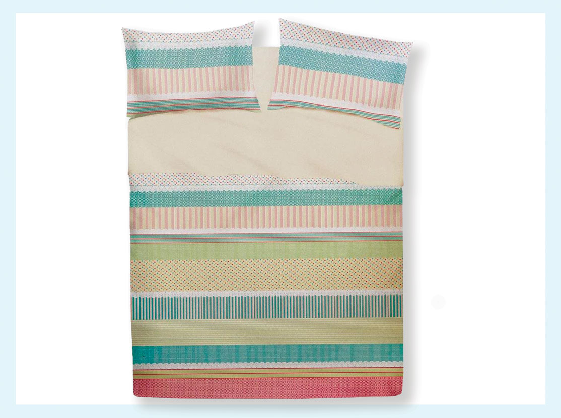 Lenzuola Matrimoniali Cotone Bassetti Bassetti Completo Letto Copriletto Matrimoniale Linea Natura 100% Cotone Made In Italy (Girasole Bassetti Lenzuola - 3