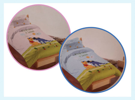 Trapuntino  Estivo 1 piazza  Art. Winnie the Pooh , Disney imbottitura misto cotone