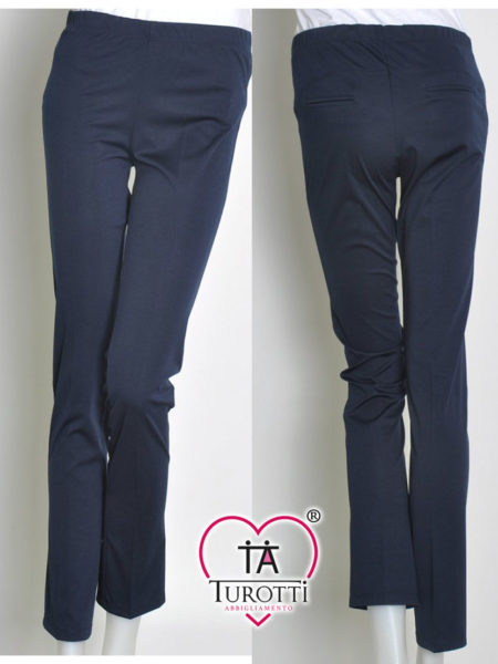 Pantalone elasticizzato Donna Art. 5559, KISHA