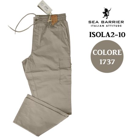Sea Barrier Pantalone cargo Isola  con coulisse  colori assortiti - immagine 2