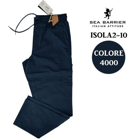Sea Barrier Pantalone cargo Isola  con coulisse  colori assortiti - immagine 3