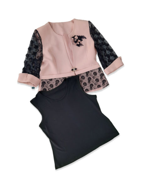 Tailleur gonna giacca canotta Art. 1610, NOVI COLLECTION <i><span style="color: red;">ESAURITO</span></i> - immagine 2