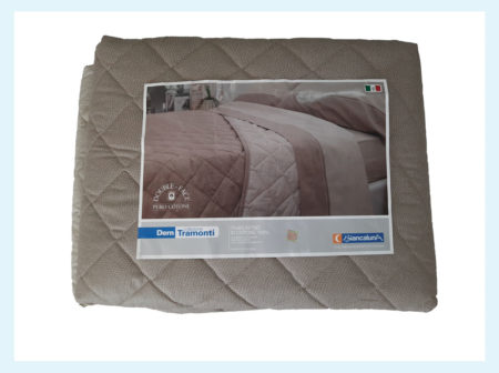 Trapuntino  Estivo 2 piazze  Art. Dern  Collezioni Tramonti , Biancaluna Double-Face imbottitura microfibra 100% cotone - immagine 2