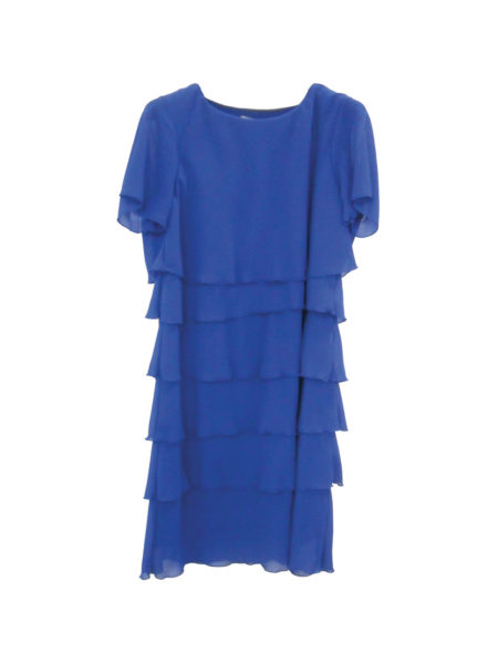 Abito leggero Donna   con balze art. 19267, CHEITT Articolo <i><span style="color: red;">ESAURITO</span></i>