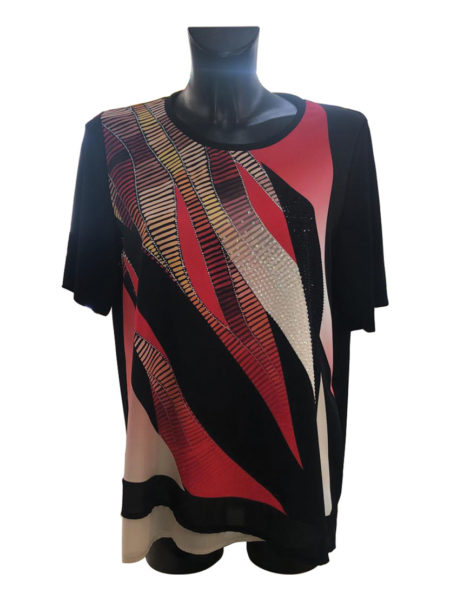 Maglia donna girocollo mezza manica art. Forlì Over Perla Oversize <i><span style="color: red;">ESAURITO</span></i>