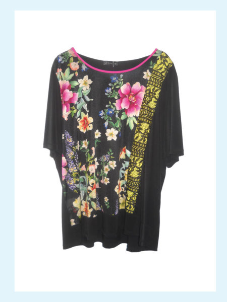 Maglia  donna  girocollo mezza manica  art. 2214, IRIS Taglia Over Articolo <i><span style="color: red;">ESAURITO</span></i>