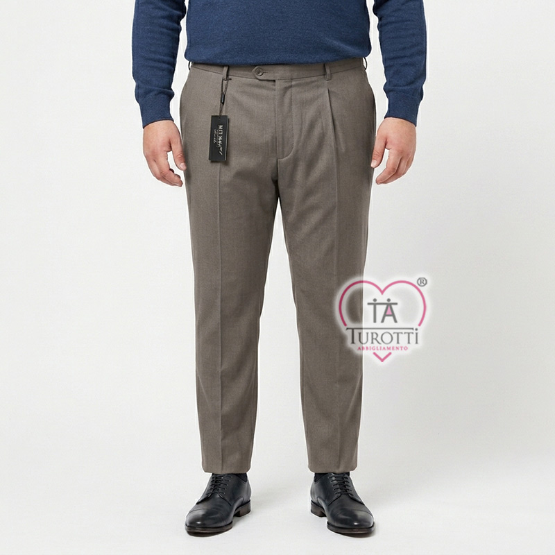 Pantaloni classico uomo art 317/101 IT MAN conformati dalla taglia 67 alla 75 - immagine 3