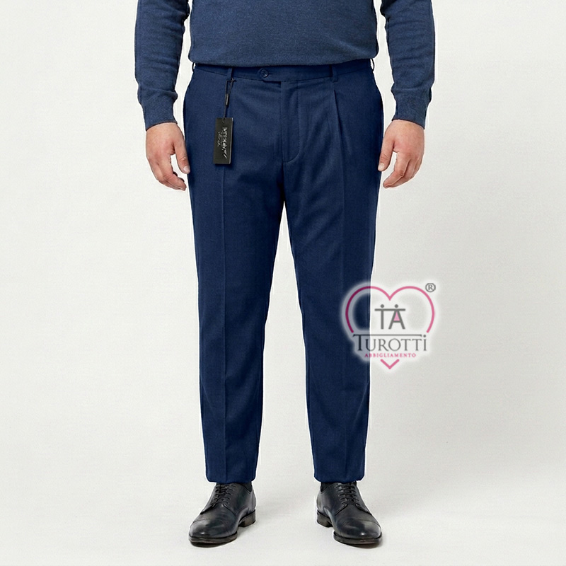 Pantaloni classico uomo art 317/101 IT MAN conformati dalla taglia 67 alla 75 - immagine 4